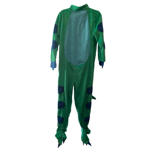 Morph Costumes Kids Dinosaur Trex Green Blue Size Small Preowned Dress Up - Picture 2 of 8